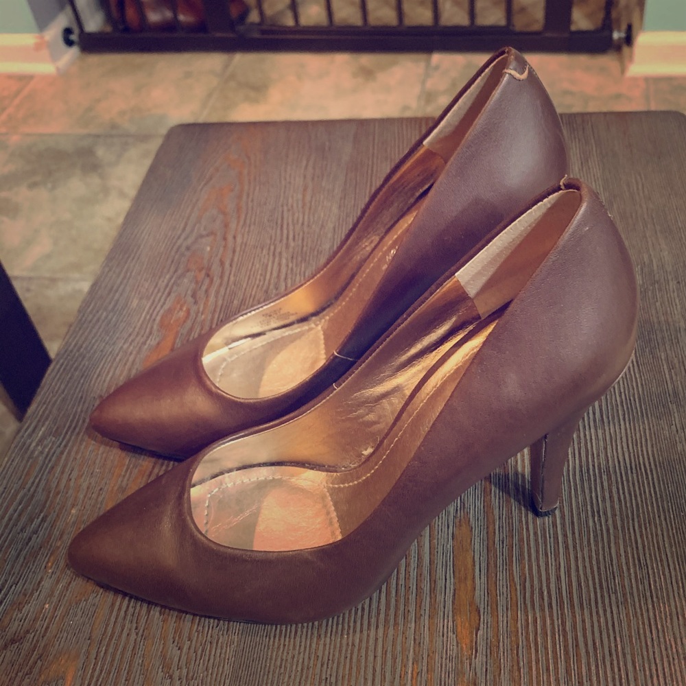 BCBG Dark Brown Heels